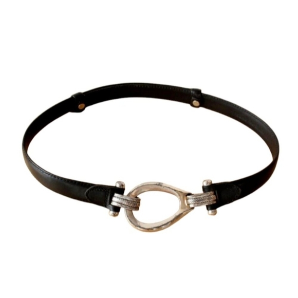 Van Heusen Belt  Women\'s Genuine Leather 20160-1V Size M/L Brass Buckle main image 8